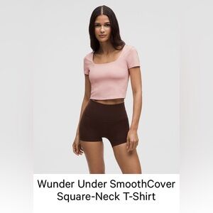 Lululemon Pink Haze Crop Top